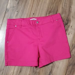Hot pink shorts